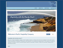 Tablet Screenshot of pachospitality.com